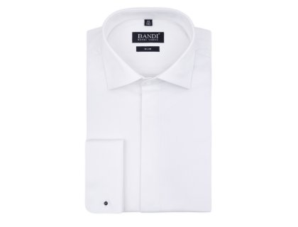 Pánská košile BANDI, model SLIM CATEDUX Bianco