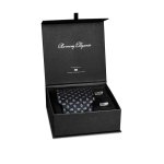 Pánský hedvábný kravatový set, model BASTRE Regular