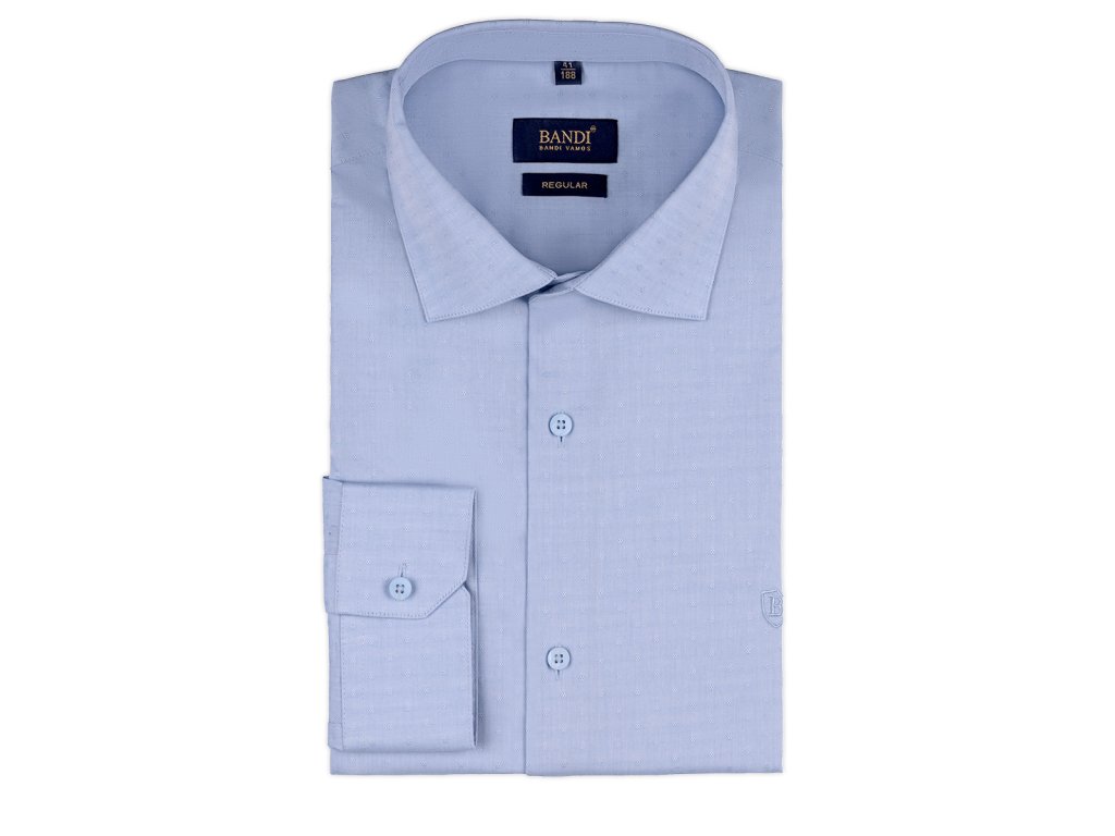 Pánská košile BANDI, model REGULAR NOVISCO Azzur