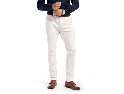 Pánské kalhoty BANDI, STRAIGHT FIT PETRANO Cremo