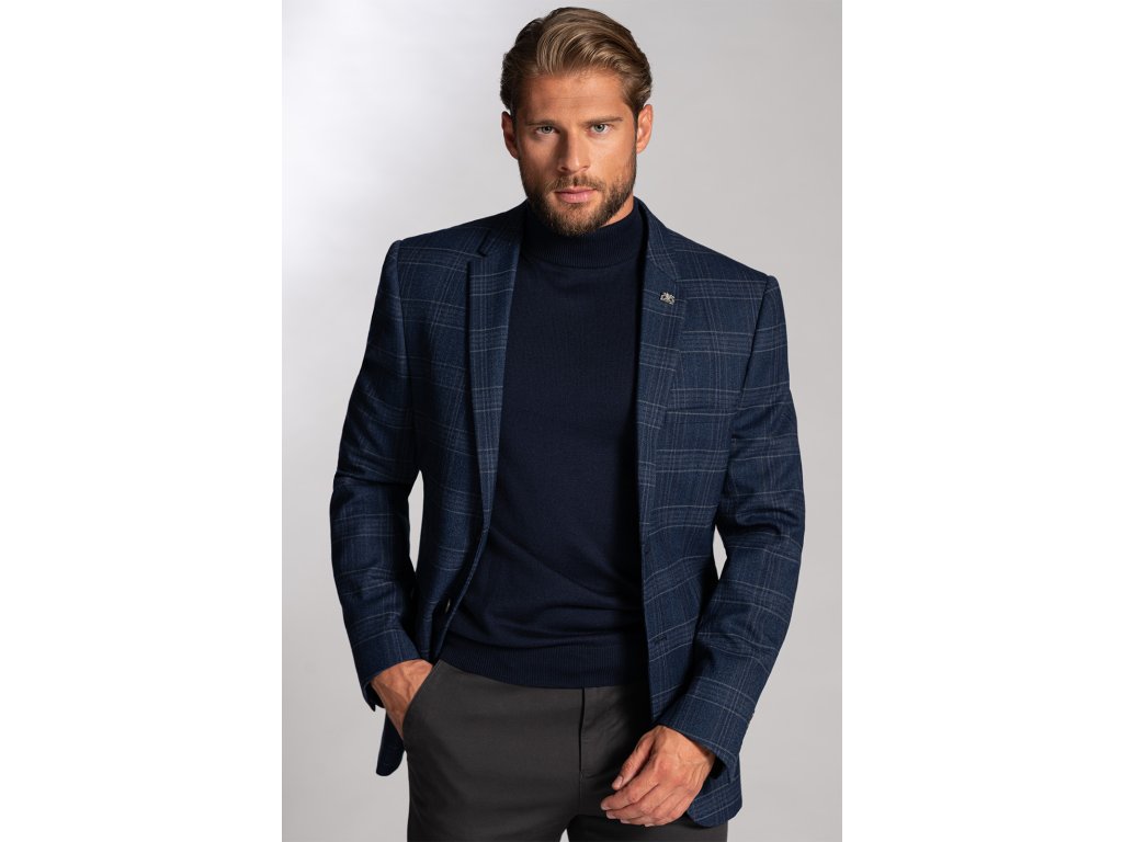 Pánské volnočasové sako BANDI, model TAILORED BERNICO Marin