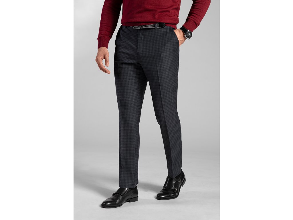 Pánské kalhoty BANDI, STRAIGHT TIMERO Antracit