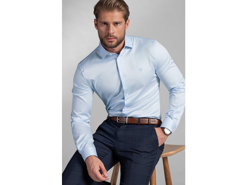 Pánská košile BANDI, model REGULAR DELENIO Azzur