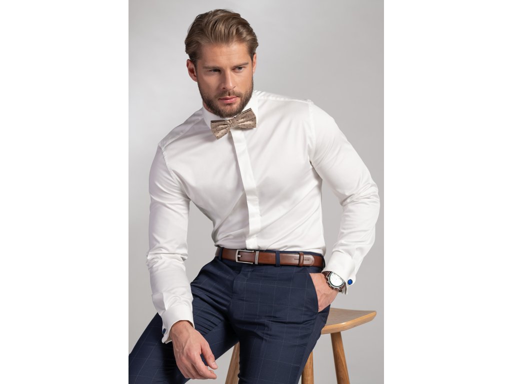 Pánská košile BANDI, model REGULAR LARADUX Cremo