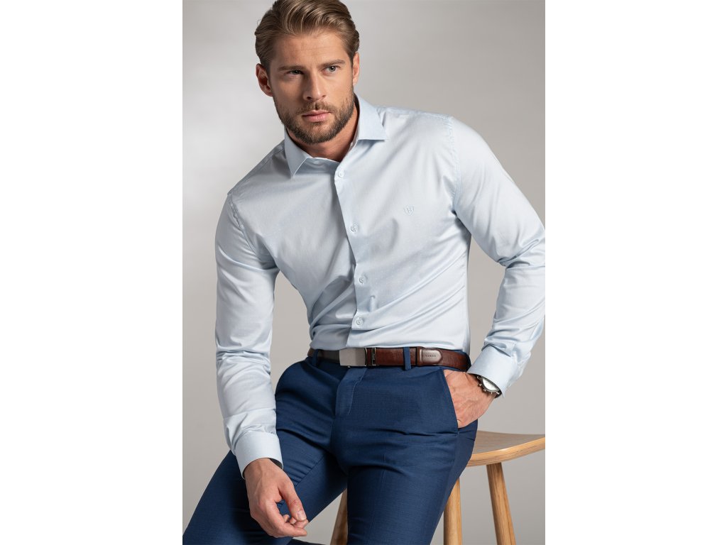 Pánská košile BANDI, model REGULAR ERMINO Mint
