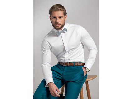 Pánská košile BANDI, model SLIM LARADUX Bianco