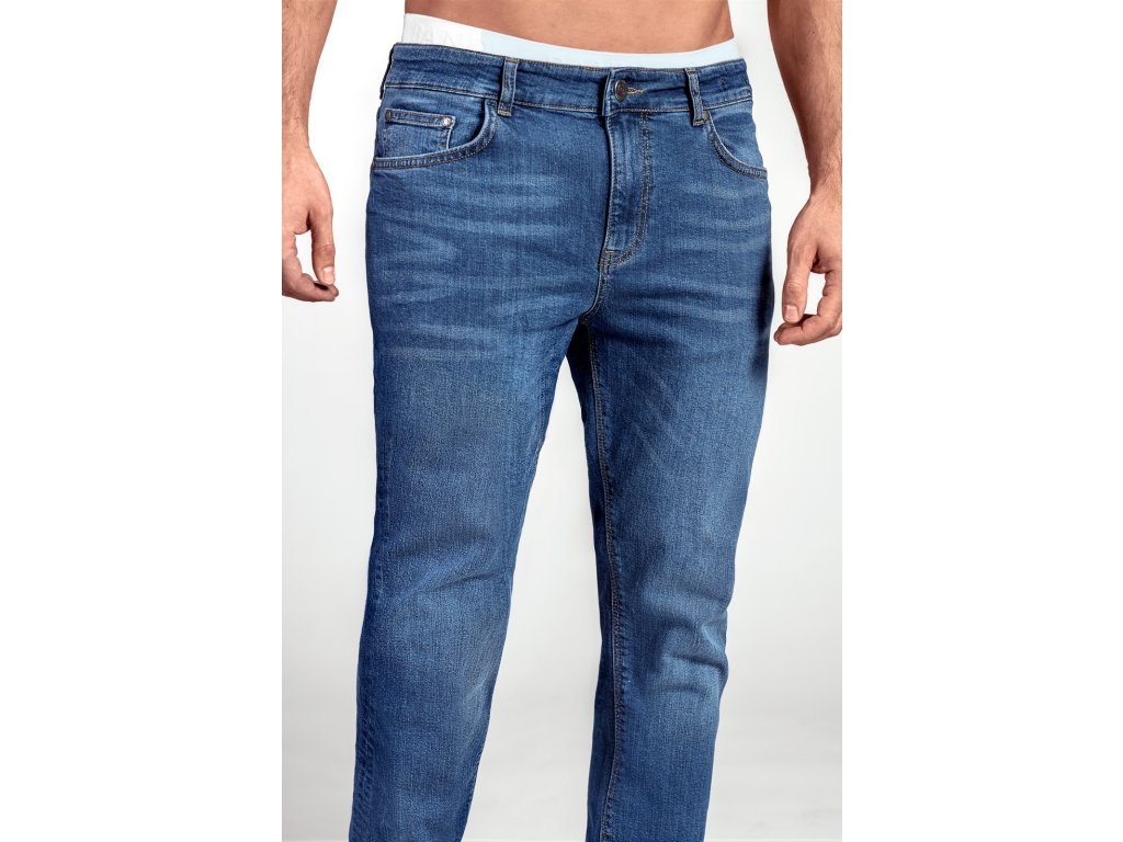 Pánské džíny BANDI, model STRAIGHT FIT SANTANA Blu