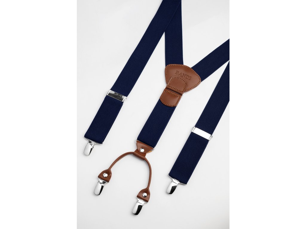 Pánské šle BANDI, model BRUNO Marin