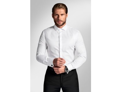Pánská košile BANDI, model SLIM THEODUX Bianco