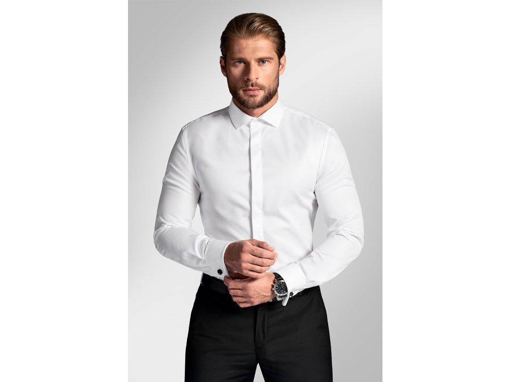 Pánská košile BANDI, model FORMAL THEODUX Bianco
