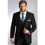 Pánský oblek BANDI NOCELLI Nero, střih TAILORED FIT