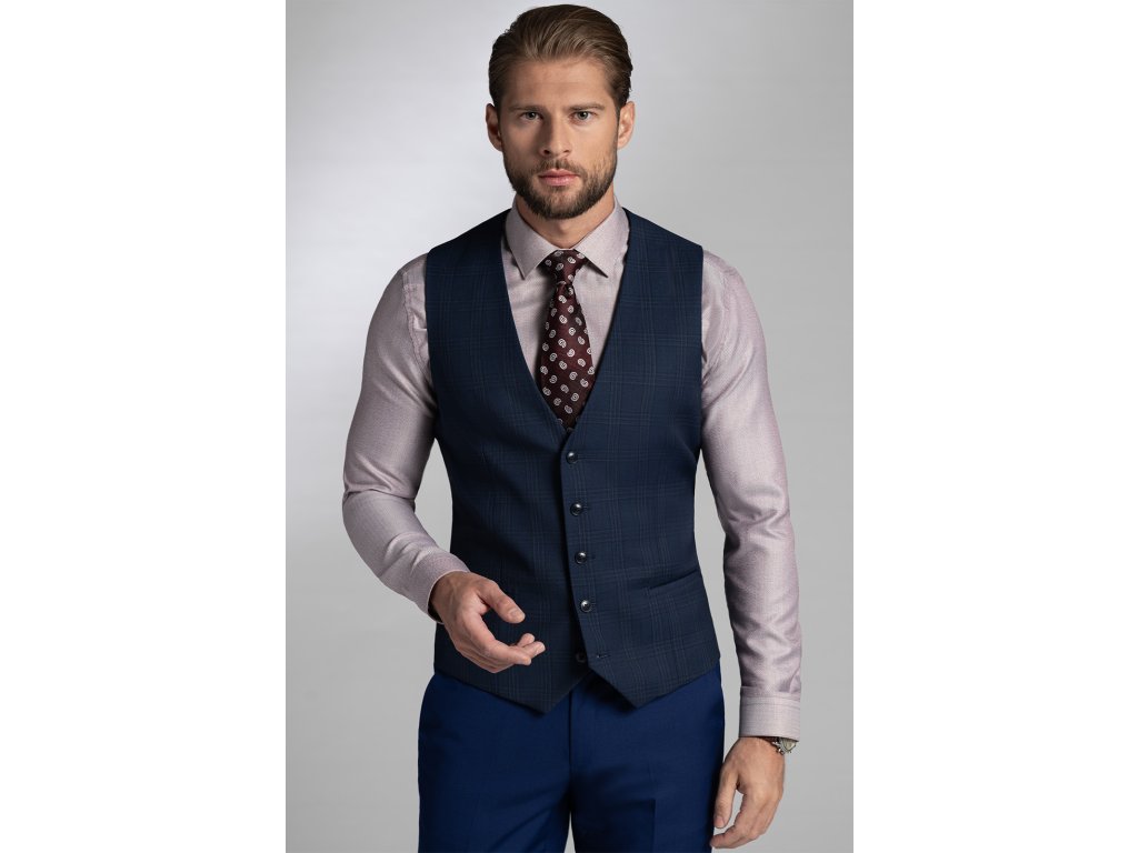 Pánská vesta BANDI, model TAILORED CANTEO Marin