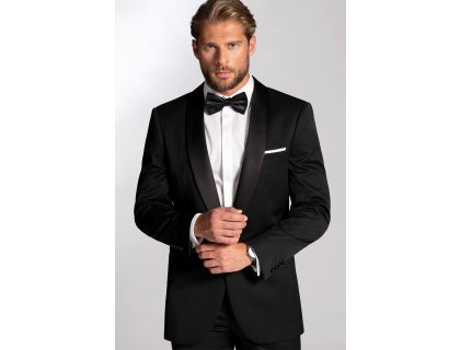 Pánský smoking BANDI RIVELLO Nero, střih TAILORED FIT