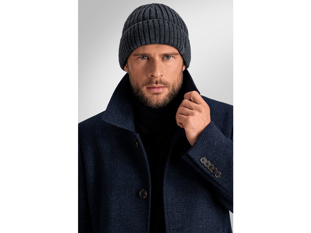 Pánská zimní čepice BANDI, model VILENZO Antracit