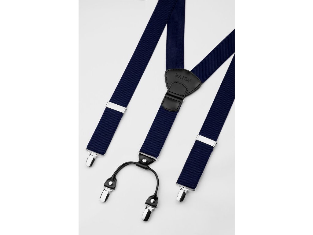 Pánské šle BANDI, model ASTRO Marin