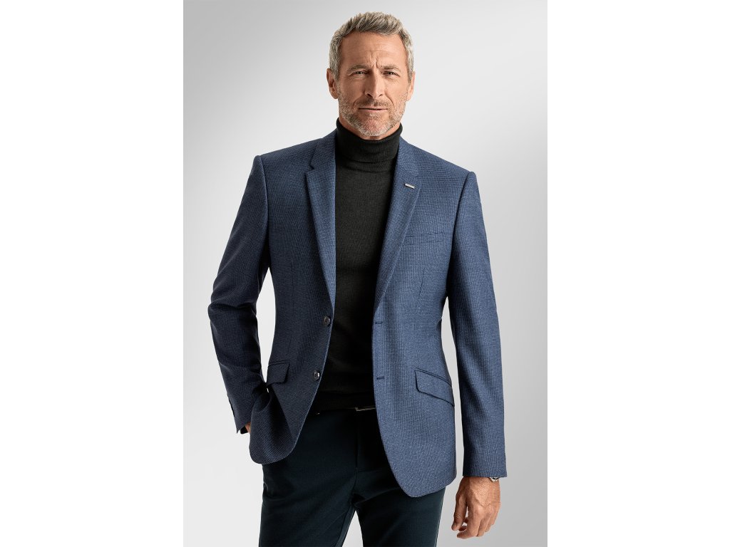 Pánské sako BANDI, model SLIM MERSIANI Marin