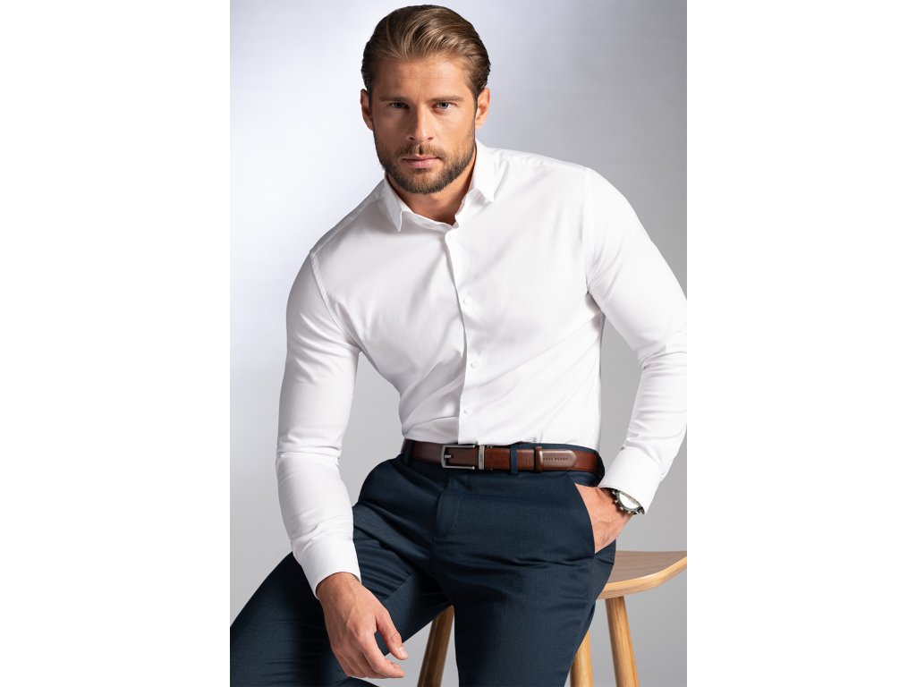 Pánská košile BANDI, model FORMAL CATENA Bianco