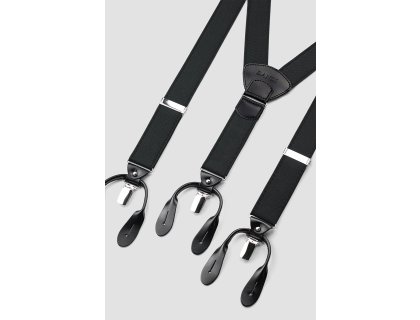 Pánské smokingové šle BANDI, model MONTEFO Nero