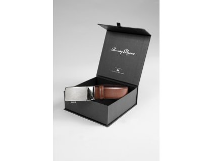 Pánský opasek BANDI Maron, dárkový box