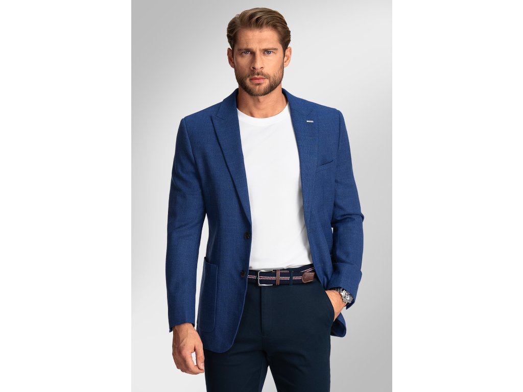 Pánské sako BANDI, model SLIM CAPRILO Blu