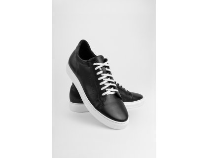 Pánské kožené tenisky BANDI, model MONTI Nero