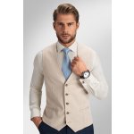 Pánská vesta BANDI, model SLIM TUSCINI Sabbia