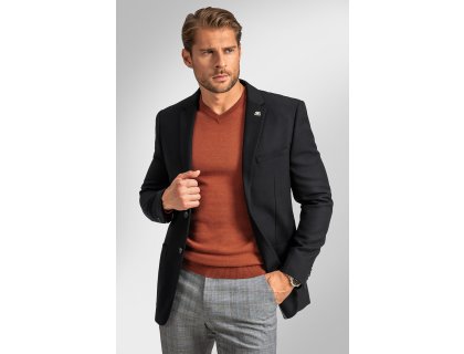 Pánské sako BANDI, model TAILORED SIMENTO Nero