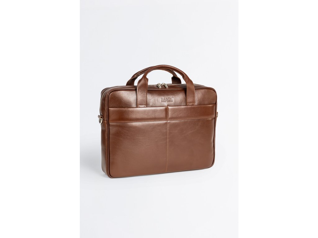 Pánská kožená taška na notebook BANDI, Atessio Maron