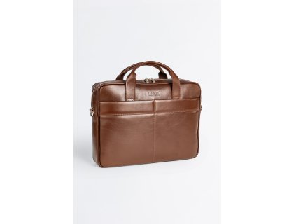 Pánská kožená taška na notebook BANDI, Atessio Maron