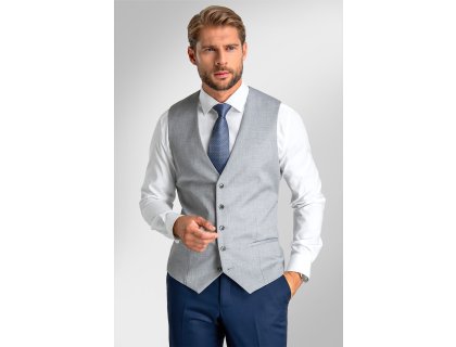 Pánská vesta BANDI, model SLIM ACARO Grigio