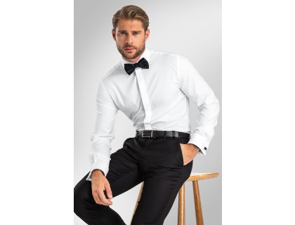 Pánská košile BANDI, model SLIM NATHIDUX Bianco