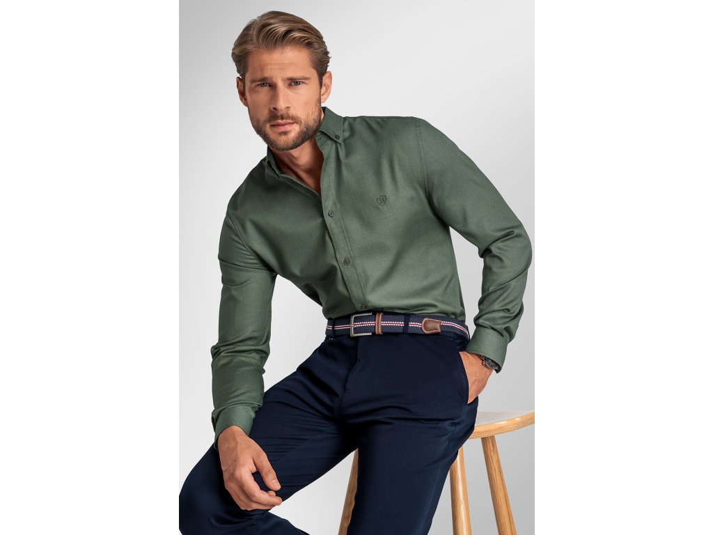 Pánská košile BANDI, model SLIM FERGIO Verda
