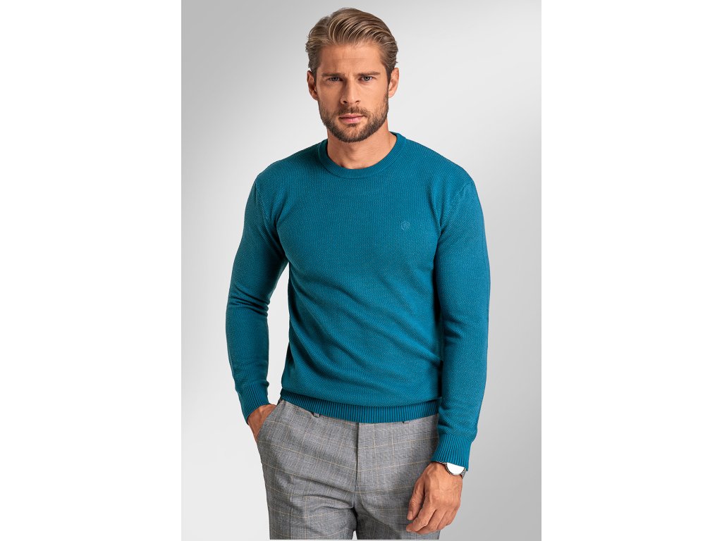 Pánský svetr BANDI, model EDGARO Petrol