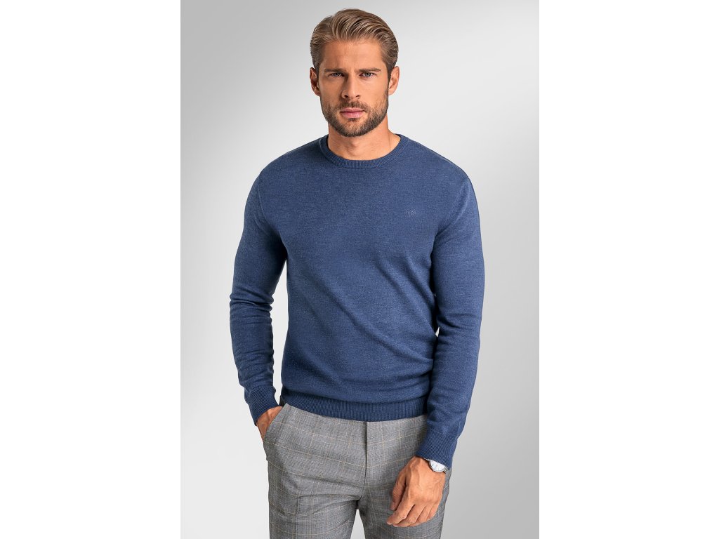 Pánský svetr BANDI, model AUGUSTIO Indaco