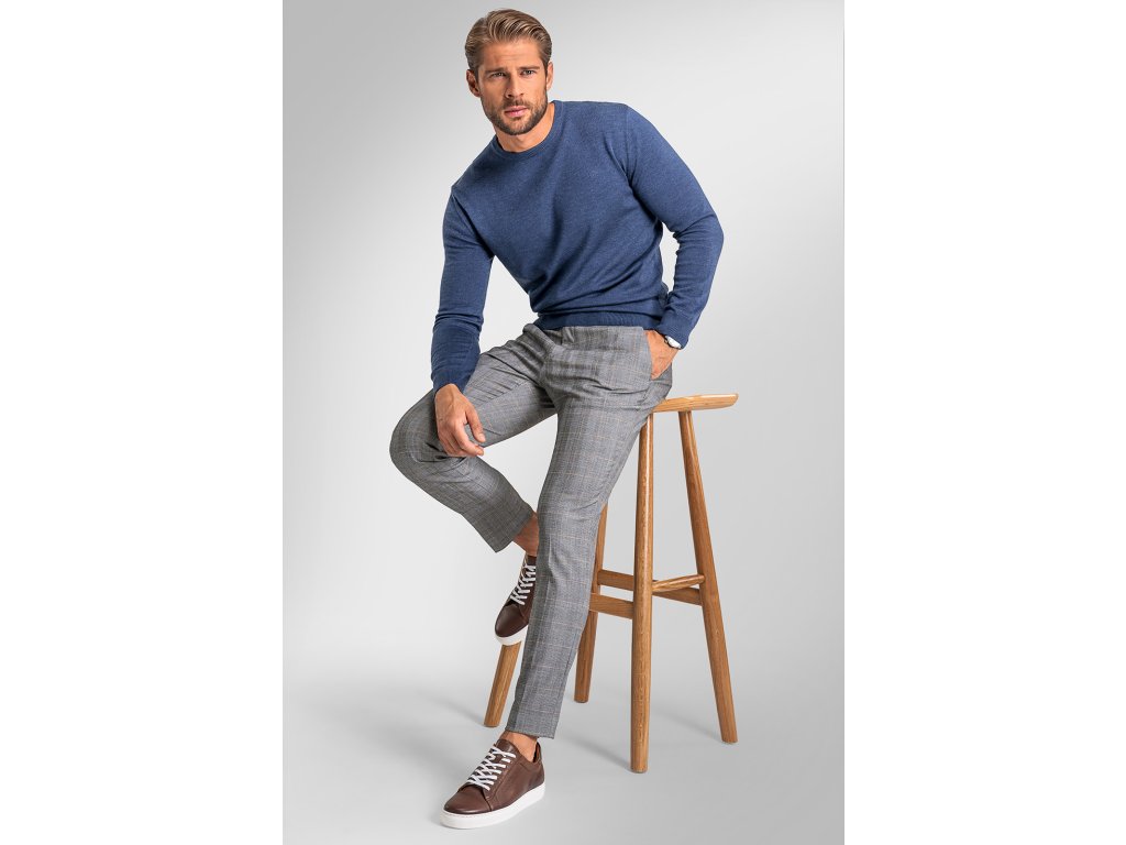 Pánské kalhoty BANDI, model SLIM ULTRA FIT ARCIBOLO Basalto