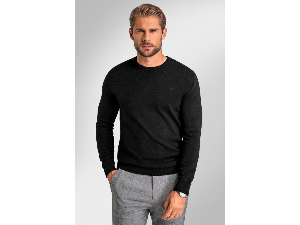 Pánský svetr BANDI, model AUGUSTIO Nero