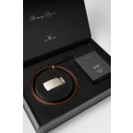 Luxusní dárková kazeta – Parfemová voda BANDI Aprimé For Men a opasek AUTOMAT 81 Maron