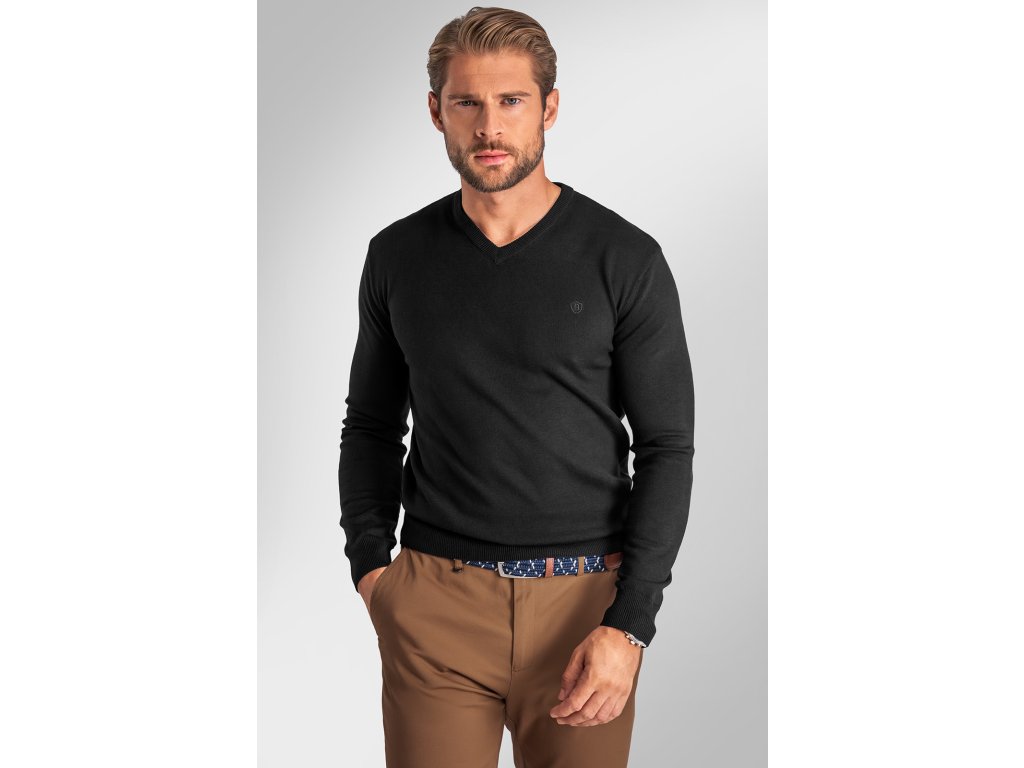 Pánský svetr BANDI, model MARCELIO Nero