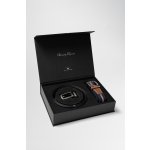 Set dvou pánských opasků BANDI, model VENTARO Nero