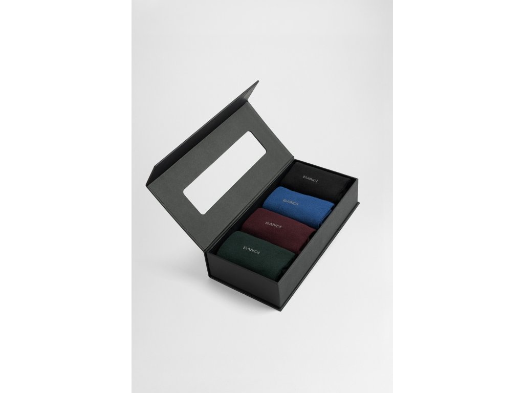 Set pánských ponožek BANDI BAMBOO 01, 4 páry