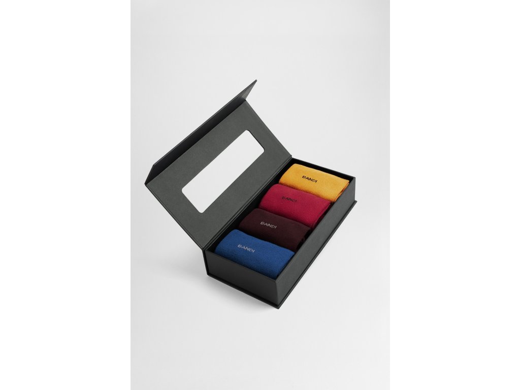 Set pánských ponožek BANDI BAMBOO 03, 4 páry
