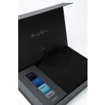 Set pánského roláku SERAFIO Nero a ponožek v dárkovém boxu