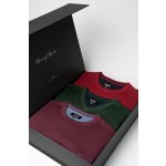 Set pánských svetrů MORISTO, 3 ks v dárkovém boxu