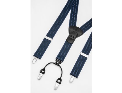 Pánské šle BANDI, model FLEZIO Marin