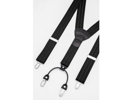 Pánské šle BANDI, model FLEZIO Nero