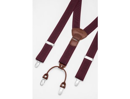 Pánské šle BANDI, model RESIANO Sangre